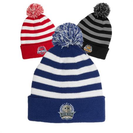 AC77 - Ouray Two Tone Rib Knit Beanies