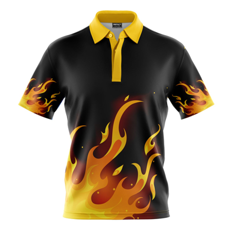 APLDS04Y - Youth Sublimation Polo 150 GSM 100% Polyester Performance
