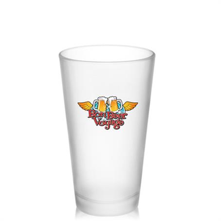 BP0378FR - 16 oz. Frosted Mixing Pint Glasses