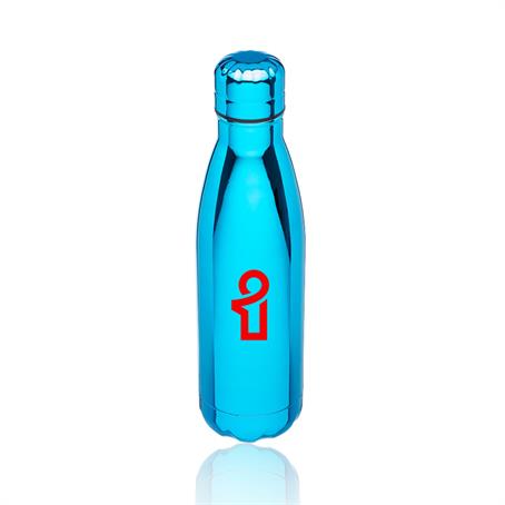 BP301M - 17 oz. Metallic Levian Cola Water Bottles