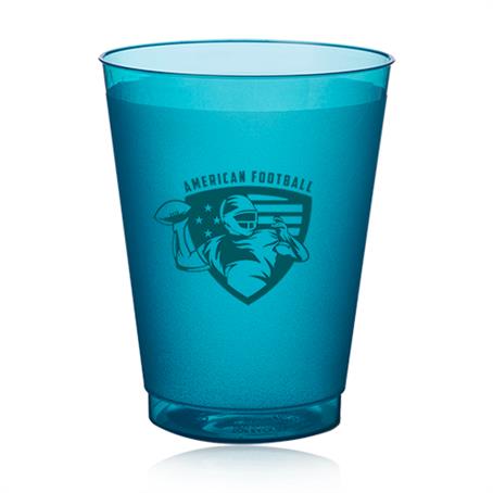 BPAFF16 - 16 oz. Plastic Frost Flex Frosted Stadium Cups