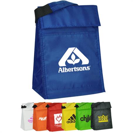 BPALUN02 - Velcro Insulated Closure Lunch Bags