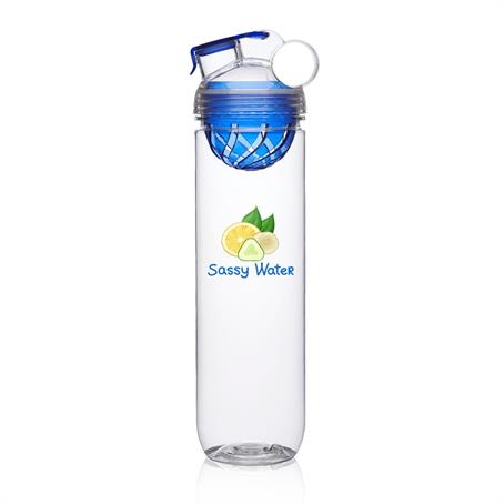 BP251 - 27 Oz. Premium Gridiron Infuser Water Bottles