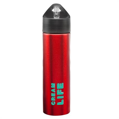 BP135 - 25 oz. Slim Stainless Steel Flip Top Water Bottles