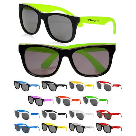BPASGL01 - Plastic Two Tone Sunglasses