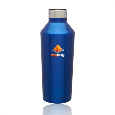 BPM237 - 17 Oz. Vacuum Stainless Double Wall Steel Water Bottles