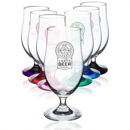 BPCG113 - 13 oz. Short Stem Personalized Tulip Goblet Glasses