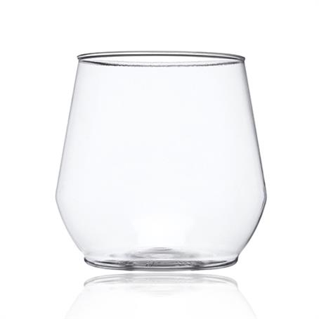 BPGL14 - 14 oz. Plastic Stemless Wine Glasses