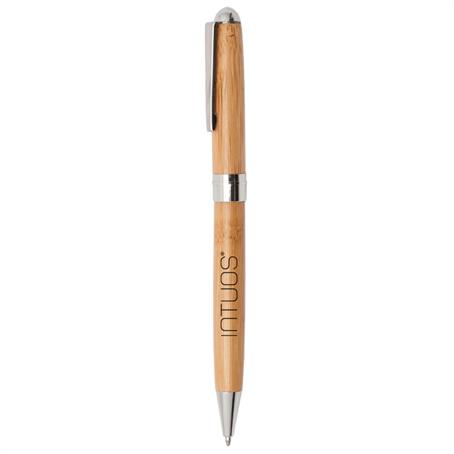 BPMP906 - Twist Action Executive Bamboo Ball Point Pens