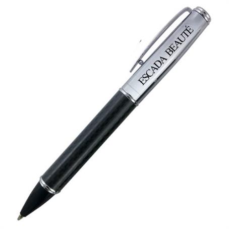 EM-CC05 - Crown Collection Metal Pen (Carbon Fiber/Silver)