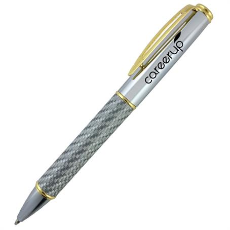 EM-CC09 - Crown Collection Metal Pen (Carbon Fiber/Gold)