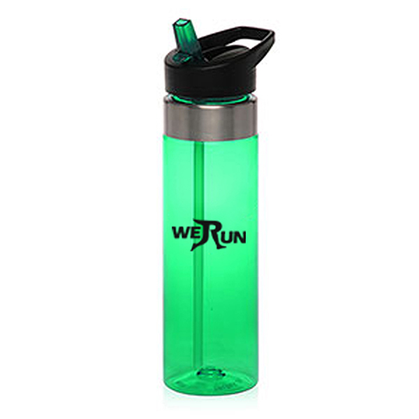 BP119 - 24 oz. Tritan Slim Plastic Water Bottles