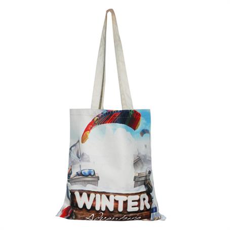 ICBFC516 - Heavyweight Convention Cotton bags Full Color Tote Bag