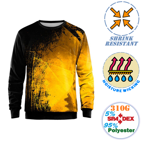 IMSASM258 - 310G Unisex Sweatshirt Fleece Soft & Moisture Wicking