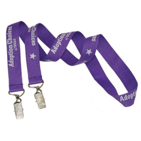 IM-DEPL34 - Usa Made Double Ended Lanyard - Polyester