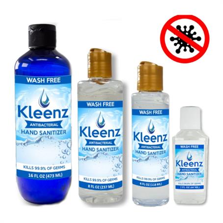 IHSVAKL - Kleenz USA Made Hand Sanitizer FDA Approved Sanitizers Gel
