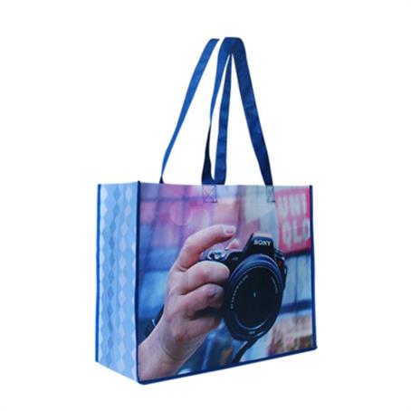 ITBFC612F - FULL COLOR EXTRA WIDE TOTE BAG WITH 4 SIDE IMPRINT