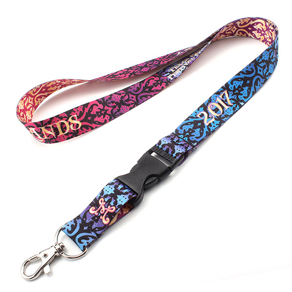 1 Dye Sublimation Lanyard w/ Buckle Release