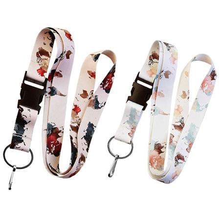 250 Blank Only - Full Color Imprint Smooth Dye Sublimation Lanyard - 1 x 36 with Setup Fee