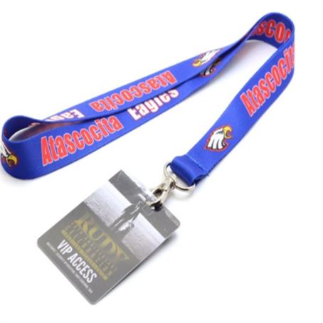 LDPCUS58 - Usa Made 5/8 Inch Dye-Sublimation Lanyard With Pvc Id Card