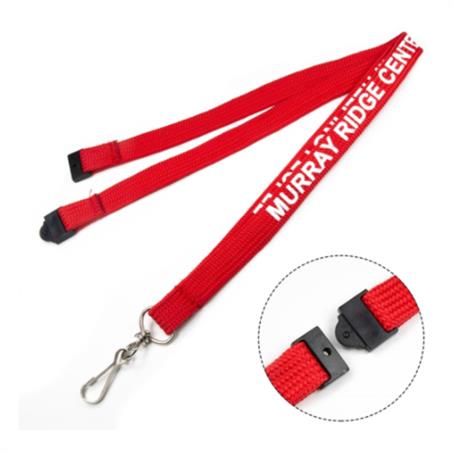LTBSB12 - 1/2" Tube Lanyards With Safety Breakaway