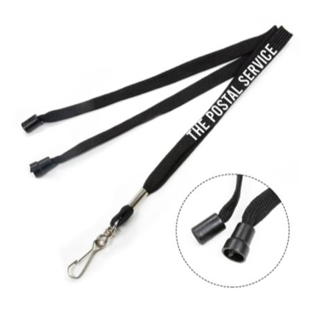 LTBSB38 - 3/8" Tube Lanyards With Safety Breakaway