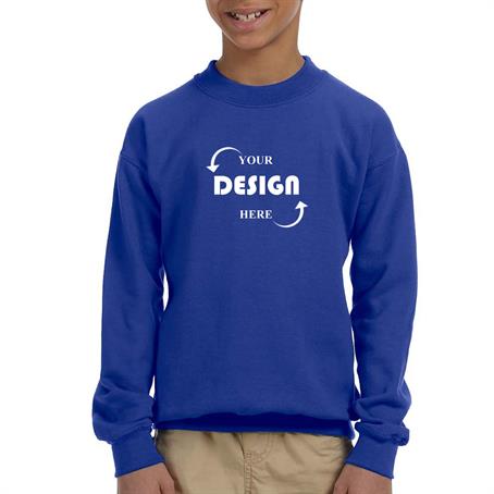 AS18000B - Gildan HeavyBlend Youth Crew Sweatshirts