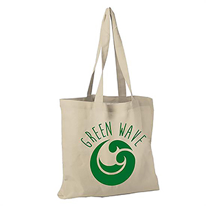 15" Natural Cotton Tote Bag