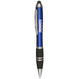 Stylus Ballpoint Pen W/ Rubber Grip
