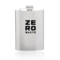 9 oz. Stainless Steel Single Wall Hip Flasks