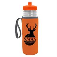 24 Oz Pete Bottle W Push Pull Lid And Caddy