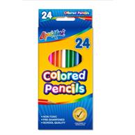 Set Of 24 Colored Pencils 7" Pre Sharpened