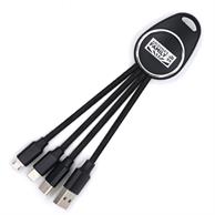Mayflower 4-in-1 Black Charging Cable