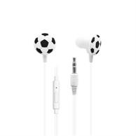Soccer Style Wired Earbuds w/ Custom Imprint