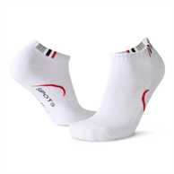 144 needles Cushioned low cut knitted athletic socks
