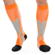 144 needle Cushioned knee high custom knit football socks
