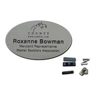 2 Inch X 3 Inch Plastic Engraved Name Badge
