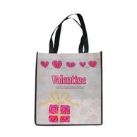 FULL COLOR LARGE TOTE BAG WITH 8" GUSSET