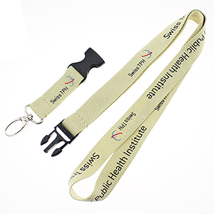 5/8" Polyester Lanyard W/ Buckle Release
