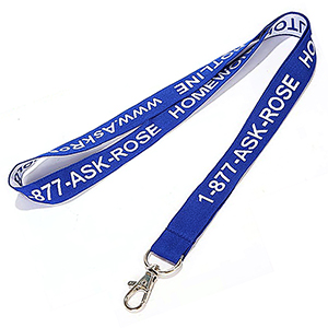 Colour font choice Personalised Embroidered Lanyard Made to order 