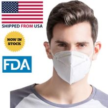 In Stock Usa Face Mask Kn95 Grade Antibacterial Fda Approved
