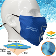 Cooling 2 Layer Face Mask for Summer, Breathable Face Masks