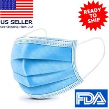 In Stock Usa Disposable 3 Ply Face Mask Antibacterial Masks