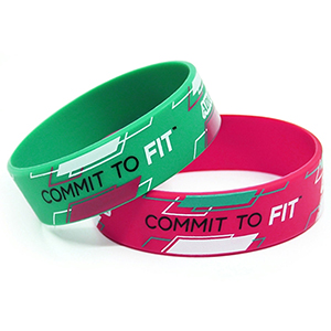 3/4" Printed Wristbands