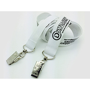 5/8" Polyester Lanyard Double Ended